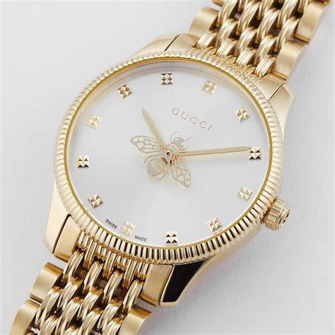 gucci bee watch cheap|gucci bee watch ladies.